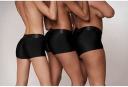 Shots - Ouch! OU825BLKXLXXL1 - Vibrating Strap-on Boxer - Black - XL/XXL — thumbnail 4