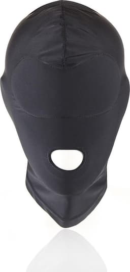 Banoch - Mask/1 hole Black - Spandex Masker - BDSM - Zwart — thumbnail 10