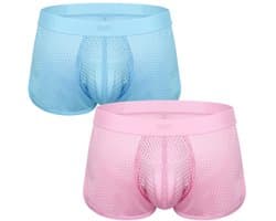 SUKREW Net Shorts Multipack 1x Breeze Blue + 1x Summer Pink - MAAT L