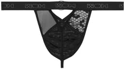 WOH heren microfiber G-string pure seduction zwart — thumbnail 2