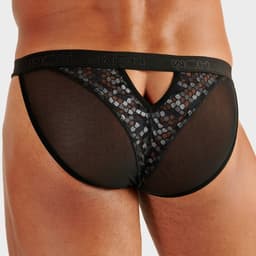 WOH heren tanga slip pure seduction zwart — thumbnail 4
