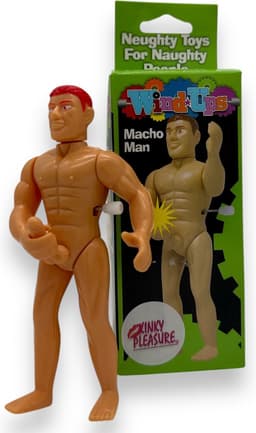Wind-Up Macho Man – Het Ultieme Cadeau voor een Lachbui — thumbnail 1