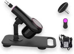 Kinky Pleasure - Seks Machine met Kristallen Dildo-Attachment - Afstandsbediening - Inclusief 2 Opzetstukken — thumbnail 12