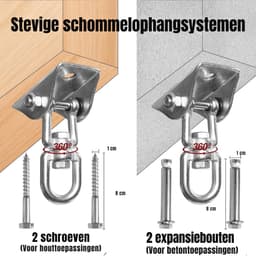 Aurixi® Sex Schommel - Sex Stoel - Bondage - Zwart - 32cm x 10cm x 36cm; 2.71 kg — thumbnail 6