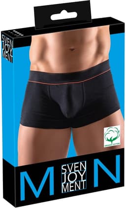 Svenjoyment Mannen Shorts Trendy met Zijdezachte Banden - Zacht Gewoven Elastisch Tailleband met Rode Strepen - Tight Fit Maat XL — thumbnail 4