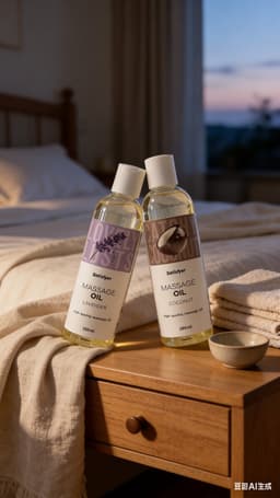 massage olie erotisch- 2x250 ml massage olie lavendel- massage olie kokosgeur- sensuele massage olie- erotische gift set-geschenkset voor vrouwen- satisfyer massageolie — thumbnail 9