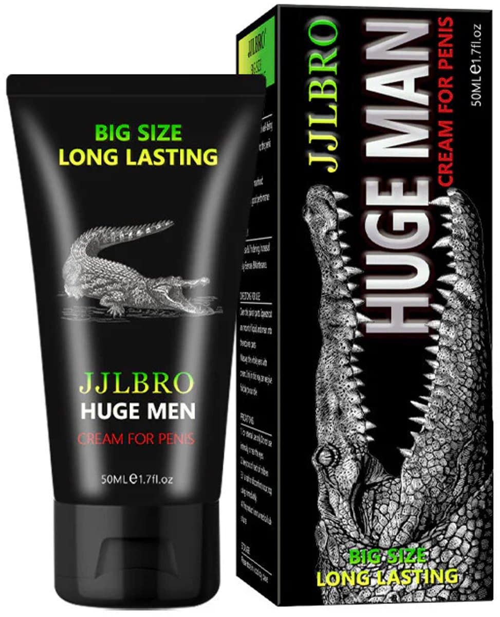 Huge XXL Cream gel voor Mannen - Versterkt erectie & Verhoogt Genot. Tube 50 ml. — afbeelding 1