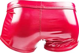 BamBella ® - Boxer short Maat S Datex (Latex en stof SM kleding BDSM kruisloos erotische heren kleding — thumbnail 4