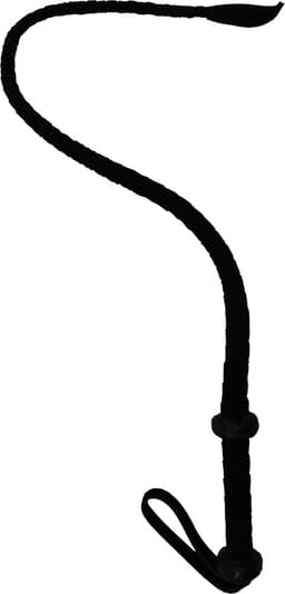 ZADO – 69 cm Lederen ‘Riding Crop’ Zweep met Luxe Uitstraling voor BDSM Training – Zwart — thumbnail 1