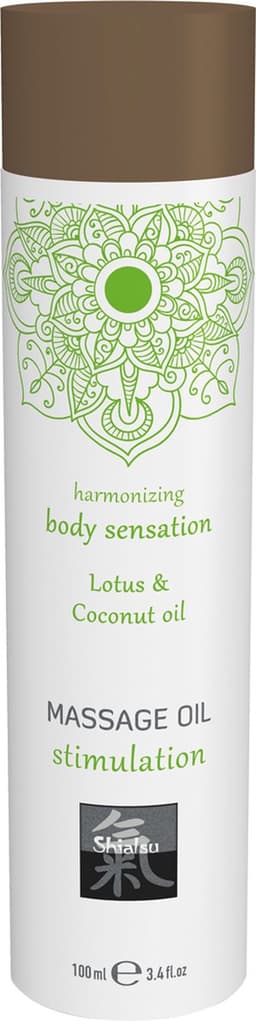 Stimulation Massage Olie - Lotus & Kokos — thumbnail 3