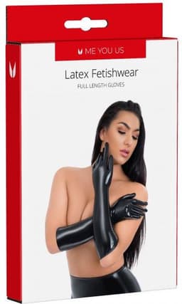 Me You Us Latex Sexy Handschoenen Glove - Small — thumbnail 2
