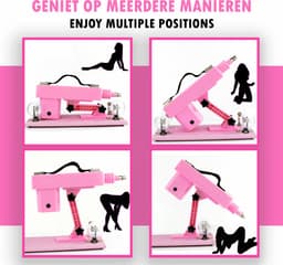Darenci Dare Drill Pro – Volautomatisch Intimiteitshulpmiddel voor Mannen en Vrouwen – Complete Set – Stil & Krachtig – 100 % Discreet Verpakt en Verzonden – Roze — thumbnail 4