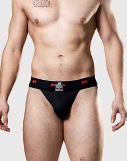 MM Sports The Original Jockstrap 2 inch Reversible Black/Red - MAAT XL - Heren Ondergoed - Jockstrap voor Man - Mannen Jock — thumbnail 20