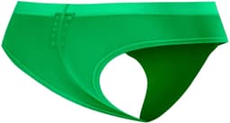 Cut4Men - Hybrid Cheeky Mesh Herenslip - Neon Groen - Maat XL — thumbnail 2