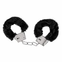 Furry Handcuffs – Pluche Handboeien – Rood, Zwart & Roze – Inclusief Sleutels – Cadeauverpakking — thumbnail 3