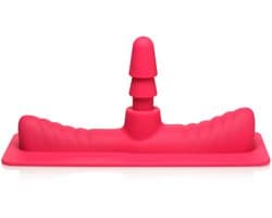 XR Brands Sexy Zadeladapter met Dildo -/beige seksmeubel - Roze