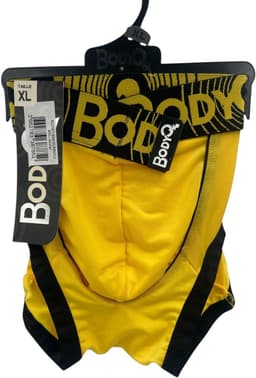 BodyQ Sexy Heren Boxershort – Geel/Zwart – Erotische Herenlingerie – Maat XL — thumbnail 2