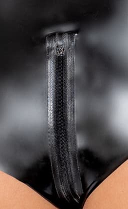 Latex Broekje Hotpants met Rits — thumbnail 2