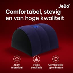 Sex Kussen - Opblaasbaar - Seks Stoel - Seks Kussen - Seks Pillow - met houder voor Sekstoy - Pleasure Pillow - Sexkussen — thumbnail 5