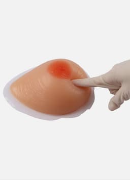 Zelfklevende Siliconen Borsten – Cup C– 800 gram- Borstprothese – Travestie, Crossdress & Cosplay –Nep Tieten-Nep Borsten- — thumbnail 3