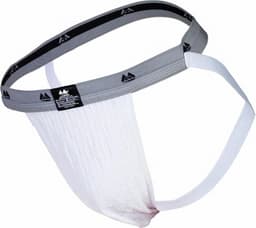 MM Sports The Original Swimmer/Jogger Jockstrap 1 inch White - MAAT XL - Heren Ondergoed - Jockstrap voor Man - Mannen Jock — thumbnail 1