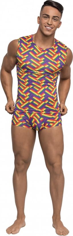 Male Power Fitness Tank - S multicolor M — thumbnail 5
