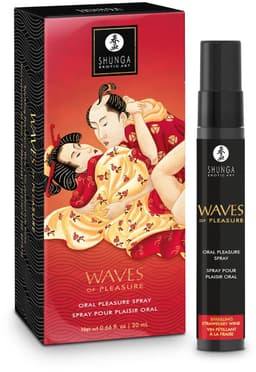 Shunga golven Of Pleasure Sparkling Strawberry Wine 20 Ml — thumbnail 6