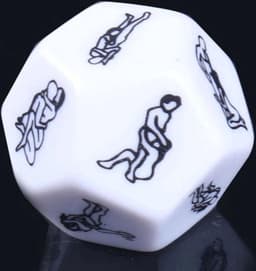 Jumada's set Erotische Dobbelstenen 4stuks \ Sexspel voor Koppels \ Bachelor Gift \ Vrijgezellenfeest \ Glow in the Dark \ Sex Standjes \ Fun Sex Game" — thumbnail 2