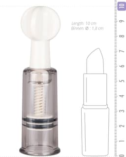 EasyToys - Tepel en Clitoris Zuiger Set - Tepelzuigers voor Mannen en Vrouwen - Clitoris Zuiger - Clitorispompen - Sex Toys voor Vrouwen - Seksspeeltjes - Clitoris Stimulator - 3 stuks - Transparant — thumbnail 6