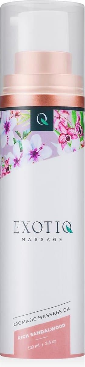 Exotiq - Massageolie - Massage Olie - Rich Sandalwood - 100 ml — afbeelding 1