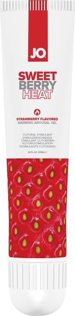 System JO - Flavored Arousal Gel Sweet Berry Heat 10 ml — thumbnail 1