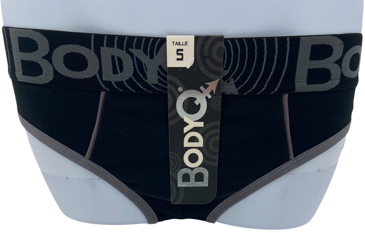 BodyQ Sexy Heren Jockstrap – Zwart Grijs – Erotische Herenlingerie – Maat L — afbeelding 1