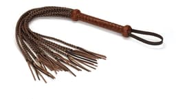 Liebe Seele - The Equestrian Leather Cat O' Nine Tails Flogger - Leren Flogger — thumbnail 6