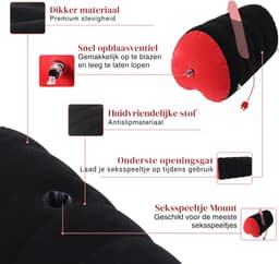 Sex Kussen - Seks Stoel - Bdsm Meubels - Sex Sofa – Sexmeubel – Sex Chair – Seksstoel met Attributen – Voor Mannen & Vrouwen – Seksspeeltjes - Discreet Verzonden — thumbnail 2
