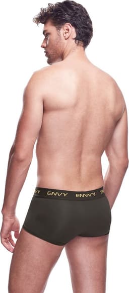 Envy Transparante Mesh Herenshort - Zwart — thumbnail 2