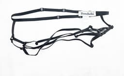 BamBella ® - Sexy Erotische bondage Open kruis Lingerie - Onesize - onderbroek onesize Zwart — thumbnail 3