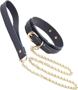 Halsband met Ketting Bondage Couture - Blauw* — thumbnail 6