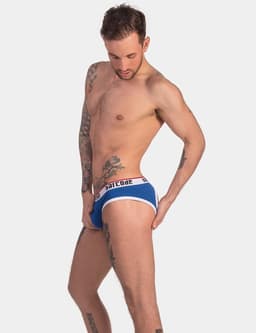 Barcode Berlin Maxime Backless Brief Royal - MAAT L - Erotisch Heren Ondergoed - Slip voor Man - Sexy mannen Slip — thumbnail 3