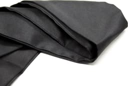 Banoch | Blinddoek Zwart - zacht 150 cm 8 cm breed — thumbnail 14