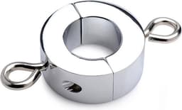 XR Brands Ball Trap - Metal Ball Stretcher silver — thumbnail 1