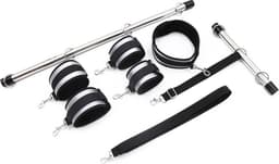 Banoch | handboeien + stangen Grey | Bondageset spreidstang — thumbnail 1
