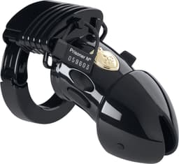 Mystim - Pubic Enemy No 1 Cock Cage Black Edition — thumbnail 7