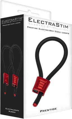ElectraStim - Electrosex - ElectraLoops Prestige Red - Penisringen - 2 stuks — thumbnail 3