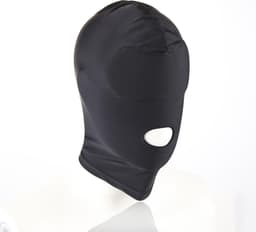 Banoch - Mask/1 hole Black - Spandex Masker - BDSM - Zwart — thumbnail 11