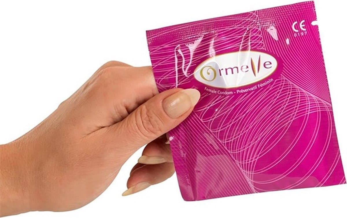 Ormelle vrouwencondoom 100 stuks - voorbehoedsmiddel voor vrouwen - condooms voor vrouwen - vrouwencondooms - vrouw condoom — afbeelding 1