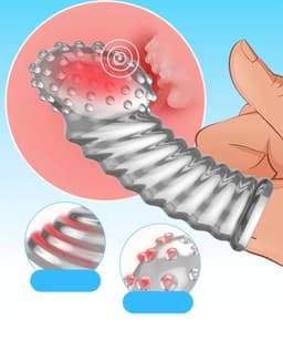 G-Spot Vinger sleeve Siliconen NR2 — thumbnail 3