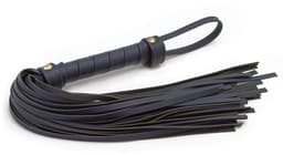 NS Novelties - Bondage Couture Flogger - Bondage / SM Whips and Paddles Blauw — thumbnail 1
