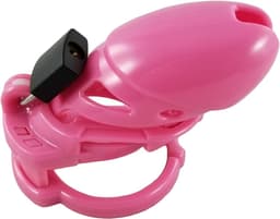 The Vice - Kuisheidskooi - Peniskooi - Chastity Cage - Roze - Verkrijgbaar in de Maten Mini Standaard en Plus Plus — thumbnail 3
