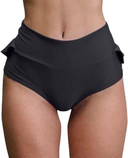 Korte slip Rok Zwart - Mini - Lingerie - Hoge taille - Sexy - Paaldans - Lingerie — thumbnail 1