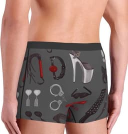 Uitdagende boxershort - BDSM Speeltjes - Heren - Erotiek - Ondergoed — thumbnail 2
